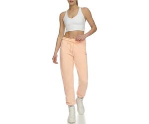 DKNY Women's Metallic Logo Everyday Sweatpants, Belini, L