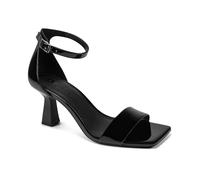 DKNY,WOMEN'S SANDALS,KRAZZ - ANKLE STRAP SANDAL 75MM,BLACK,36