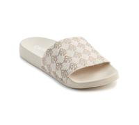 DKNY,WOMEN'S SANDALS,ZELLA - FLAT SLIDE, BONE,6