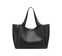 DKNY Women's Willa Tragetasche Tote Bag, Black and Silver