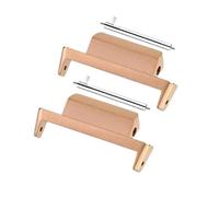 DKWOIS Edelstahl-Anschluss kompatibel mit Casio GSHOCK GM-2100 GA-2100 GBM-2100 Metalladapter Farmhouse Oak Modifizierter Silikon-Uhrenarmbandkopf(Rose gold-adapter,For GA-2100)