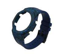 DKWOIS Kompatibel mit Casio GA2100 GA-2110 GA-B2100 Carbon Fiber Case Uhrenarmband Modifikation Farmhouse Oak Set Uhrenarmband + Case DIY SetIY Set(Color 01)