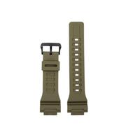 DKWOIS Silikon-Uhrenarmband, kompatibel mit Casio Small Square DW-291H DW-290 W-218H/219H A158, modifiziertes Herren-Gummiarmband, 18 mm(Army green)