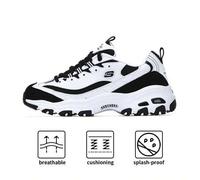 D'LITES 1.0 Lässige Schuhe, atmungsaktive unisex Panda Sneaker für den täglichen Gebrauch, Stil 13148-WBK