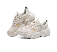 D'Lites Damen bequeme Sneaker, AIR-COOLED Memory Innensohle, verschleißfeste Laufschuhe 896246-NAT