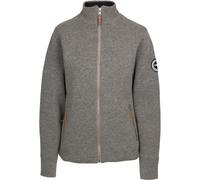 DLX Damen Jacke Tinahely Knitted Casual Jacket Grey Marl-XL