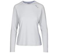 DLX Damen Katherine Langarmshirt, Pale Grey Marl, M