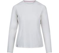 DLX Damen Longsleeve Anneliese Top White-M
