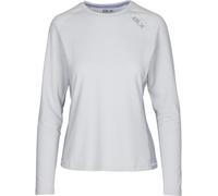 DLX Damen Longsleeve Katherine Top Pale Grey Marl-S