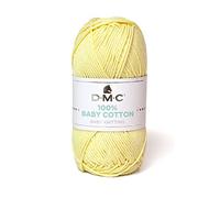 DMC - 100% Baby Cotton, ideal für Strick- und Häkelstücke für Babys - 100% Baumwolle | 50 g, 106 m, 30 Farben