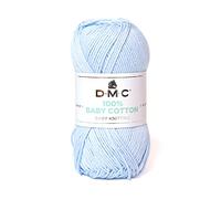 DMC - 100% Baby Cotton, ideal für Strick- und Häkelstücke für Babys - 100% Baumwolle | 50 g, 106 m, 30 Farben