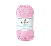 DMC - 100% Baby Cotton, ideal für Strick- und Häkelstücke für Babys - 100% Baumwolle | 50 g, 106 m, 30 Farben