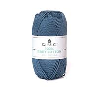 DMC - 100% Baby Cotton, ideal für Strick- und Häkelstücke für Babys - 100% Baumwolle | 50 g, 106 m, 30 Farben