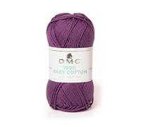 DMC - 100% Baby Cotton, ideal für Strick- und Häkelstücke für Babys - 100% Baumwolle | 50 g, 106 m, 30 Farben