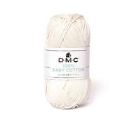 DMC - 100% Baby Cotton, ideal für Strick- und Häkelstücke für Babys - 100% Baumwolle | 50 g, 106 m, 30 Farben