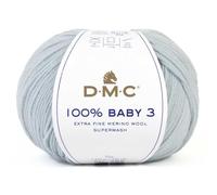 DMC - 100% Baby Wool, ideal ist für Baby-Strickwaren | 50 g, 225 m, 26 Farben