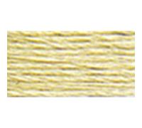 DMC 117-3047 Sechs Strand Stickerei Baumwolle Floss, hellgelb beige, 8.7-Yard