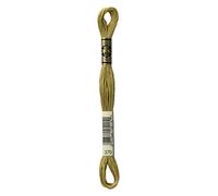DMC 117-370 Mouline gestrandet Baumwolle Sechs Strand Sticktwist Gewinde, mittel senf, 8.7-yard