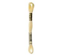 DMC 117-3823 Mouline gestrandet Baumwolle Sechs Strand Sticktwist Gewinde, hellgelb, 8.7-Yard
