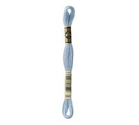 DMC 117-3841 Mouline Sticktwist, sechs Stränge, Pale Baby Blue, ca. 8m