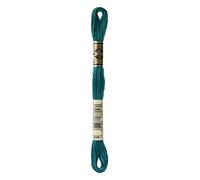 DMC 117-3847 Mouline gestrandet Baumwolle Sechs Strand Sticktwist Gewinde, Dark Teal grün, 8.7-Yard