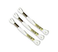 DMC - 3 Stränge Mouliné Spécial 117MC STRAHLENDES WEISS B5200-100% Baumwoll-Stickgarn - Für alle Sticktechniken geeignet, ideal für Kreuzstich