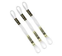 DMC - 3 Stränge Mouliné Spécial 117MC WEISS - 100% Baumwoll-Stickgarn - Für alle Sticktechniken geeignet, ideal für Kreuzstich