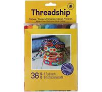 DMC - 36 x teilbares Bastelgarn (Primärfarben)