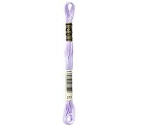 DMC 6-strängige Stick-Baumwolle, 8 m, Heller Lavendel