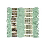 DMC 6-strängiges Stickgarn aus Baumwolle, helle Jade