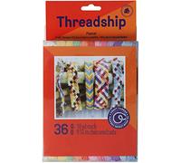 DMC - Bastelgarn x 36 - Pastellfarben, einfädige Stränge | Garn zum Sticken/Kreuzstich, Stricken, Freundschaftsbändchen und Nähen