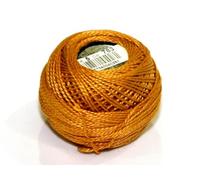 DMC Baumwolle Perle Gewinde Größe 5 783 - Pro 10 Gramm Ball + Gratis Minerva Crafts Craft Guide