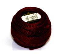 DMC Baumwolle Perle Gewinde Größe 5 814 - Pro 10 Gramm Ball