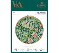 DMC BL1176/77 lirio Dorado de Golden Lily Kit von William Morris, Stoff Baumwolle, verschieden, 1