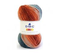 DMC - BRIO, ideal für die Herstellung von Kleidungsstücken - Stricknadel Nr. 4-80% Acryl und 20% Wolle | 100 Gr, 345 m, 18 Farben
