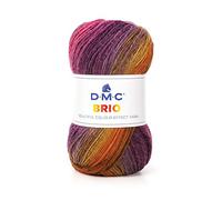 DMC - BRIO, ideal für die Herstellung von Kleidungsstücken - Stricknadel Nr. 4-80% Acryl und 20% Wolle | 100 Gr, 345 m, 18 Farben