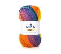 DMC - BRIO, ideal für die Herstellung von Kleidungsstücken - Stricknadel Nr. 4-80% Acryl und 20% Wolle | 100 Gr, 345 m, 18 Farben