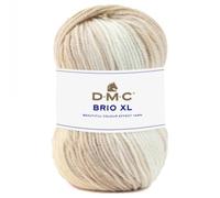 DMC - BRIO, ideal für die Herstellung von Kleidungsstücken - Stricknadel Nr. 4-80% Acryl und 20% Wolle | 100 Gr, 345 m, 18 Farben