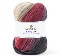 DMC - BRIO, ideal für die Herstellung von Kleidungsstücken - Stricknadel Nr. 4-80% Acryl und 20% Wolle | 100 Gr, 345 m, 18 Farben