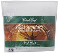 DMC Charles Craft Gold Standard Aida-Stoff, Fadenzahl 14, 30,5 x 45,7 cm, Weiß