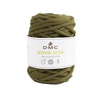 DMC - Eco Vita 12 | Recyceltes Baumwollgarn, Schlauchgarn mit einer Dicke von 4 mm | 250 g - 55 m - 24 Farben