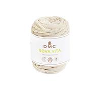 DMC - Eco Vita 12 | Recyceltes Baumwollgarn, Schlauchgarn mit einer Dicke von 4 mm | 250 g - 55 m - 24 Farben