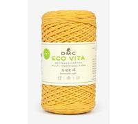 DMC - Eco Vita 4 | Recyceltes Baumwollgarn - mit Pflanzen-Etikett | 250 g - 200 m - 12 Farben