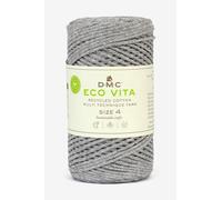 DMC - Eco Vita 4 | Recyceltes Baumwollgarn - mit Pflanzen-Etikett | 250 g - 200 m - 12 Farben