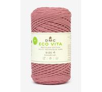 DMC - Eco Vita 4 | Recyceltes Baumwollgarn - mit Pflanzen-Etikett | 250 g - 200 m - 12 Farben