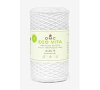 DMC - Eco Vita 4 | Recyceltes Baumwollgarn - mit Pflanzen-Etikett | 250 g - 200 m - 12 Farben