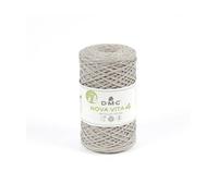 DMC Garn Recyceltes Baumwollgarn Eco Vita Metallic – mit Pflanzen-Etikett – 250 g/200 m, 6 Farben