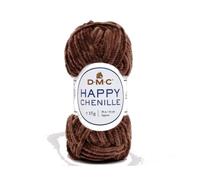 DMC Garn – Happy Chenille Garn – 100% Polyester – zum Stricken und Häkeln – Amigurumis