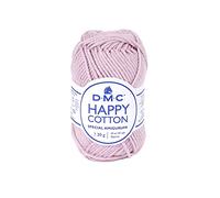 DMC - Happy Cotton Knäuel - Speziell für Amigurumis - Sehr weich und angenehm im Gebrauch - 100% Baumwolle | 20 g - 43 m - 50 Farben