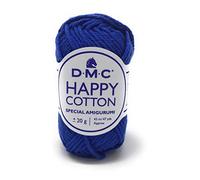 DMC - Happy Cotton Knäuel - Speziell für Amigurumis - Sehr weich und angenehm im Gebrauch - 100% Baumwolle | 20 g - 43 m - 50 Farben